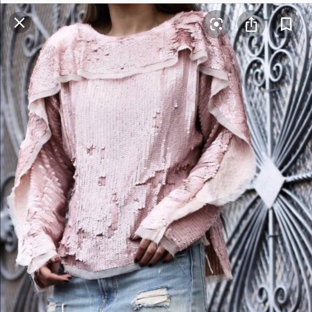 Sequin top